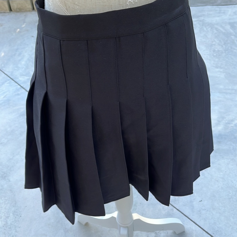 * Sangtree *soft skin friendly fine sewing craft pleated skirt mid length pleat